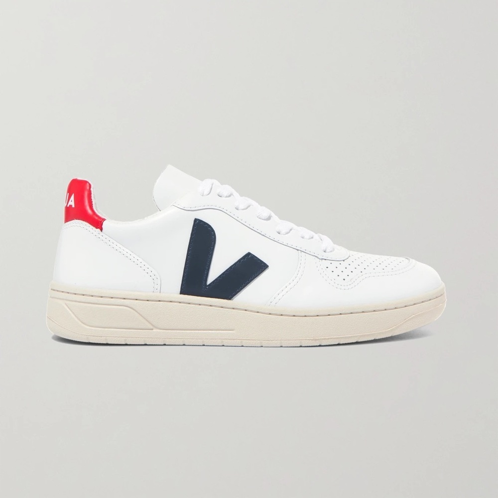 Veja Campo White Nautico low top sneakers - size EUR 38/US7 - fits like US 7.5/8